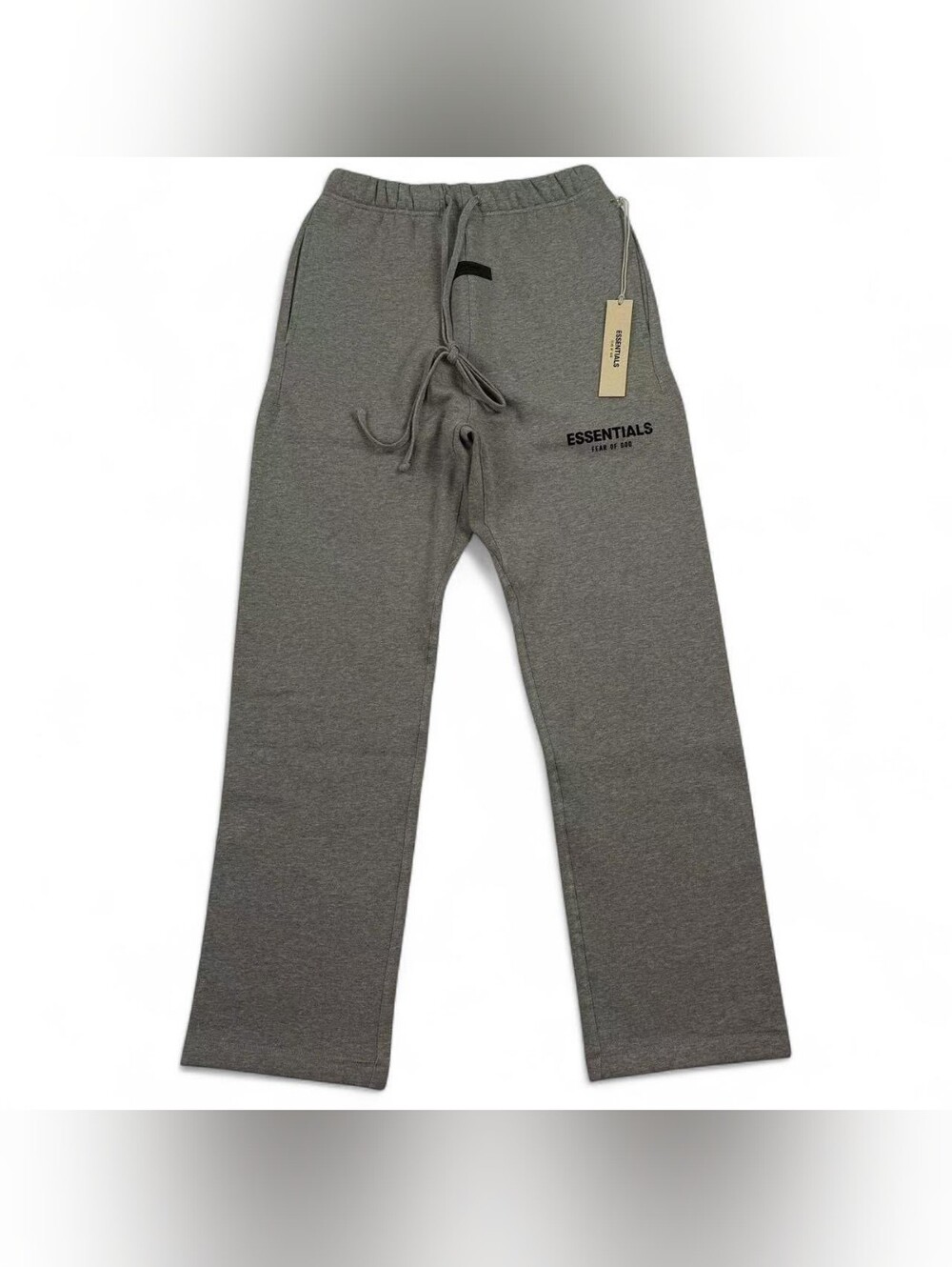Fear Of God Essentials Dark Oatmeal SS22 Open Leg Sweatpants